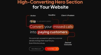 🚀 Turn Visitors into Customers with a High-Converting Hero Section!